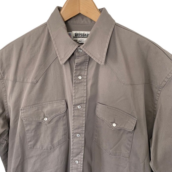Drysdales Shirts Drysdales Pearl Snap Western Shirt Men Large Tall